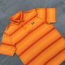 Orange Under Armour Golf Polo T-Shirt Image 2