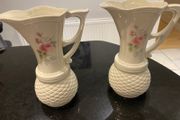 Donegal Parian ware pair of 9 inch Ewers