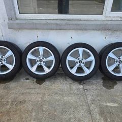 Audi 17 Alloy Wheels & Bridgestone Tyres