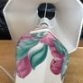 Hand painted AVOCA BLUE table lamp Image 8