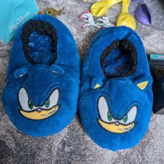 sonic the hedgehog slippers