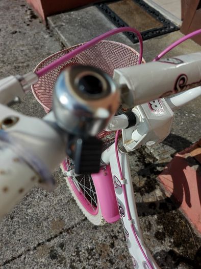 GIRLS BIKE (Sparkle) with Basket, 20 inch wheels, in excellent condition. See Pictures
