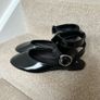 New Zara Black Buckle Shoes UK6 Image 6