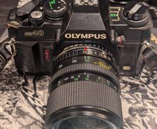 Olympus OM40 Film Camera and accessories