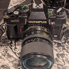 Olympus OM40 Film Camera and accessories