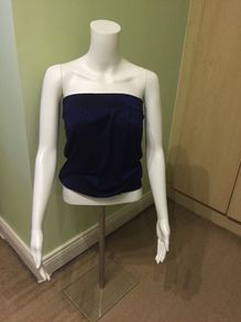 Dorothy Perkins sparkling dark blue top