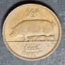 Ireland 1939 Half Penny coin Image 2