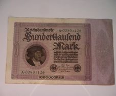 Germany. Reichsbanknote. 100000 Mark (1.2.1923)