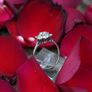 Vintage 1950/60s Diamond Daisy Flower Ring - 18ct & Platinum Image 7
