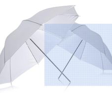 NEEWER 83cm Photography Studio Flash Translucent White Soft Umbrellas x 2