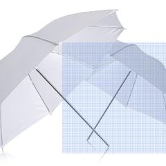 NEEWER 83cm Photography Studio Flash Translucent White Soft Umbrellas x 2