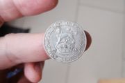 1916 UK Silver One Shilling Coin