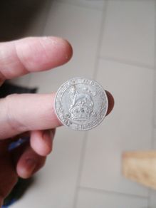 1916 UK Silver One Shilling Coin