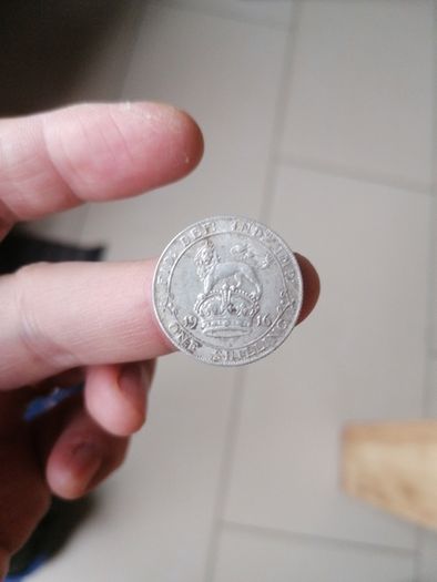 1916 UK Silver One Shilling Coin