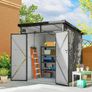 Plastic Garden Shed 6 x 6ft Image 2