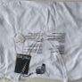 PIECES Women's T-shirt Billy Tee Emb Noos Bc, V-neck, white, size S Image 4
