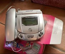 retro phone Mercedes Benz