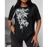 Black & Pink Rock Style Top size 20/22 + other Amazing Tops available Image 6