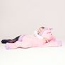 Pink unicorn mascot, 120 cm Image 6