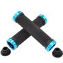 Labewin Bike Handlebar Grips, Non-Slip Rubber Bicycle Handle Grip with Aluminum Lock, Bike Hand Grip for Scooter Cruiser Urban Bike Tricycle Wheel Chair MTB BMX Foldable Bicycle Image 4