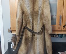 Ladies faux fur coat