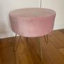Stool pink chair Image 3