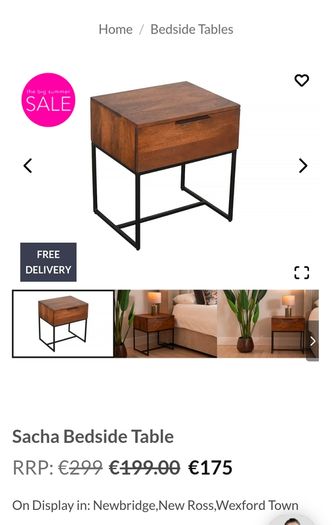 Bedside Lockers