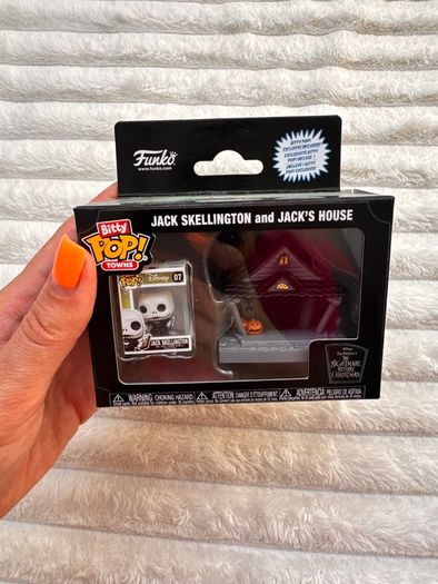 Funko Bitty Pop Towns Jack Skellington and Jack's House Opened Box Please see photos