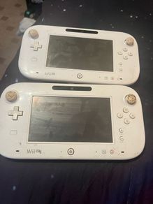 A pair of faulty Wii U game pads.