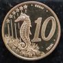 Netherlands Curacao 1,2,5,10,20 & 50 Cent Prototype, Probe, Essai coin's (6 coin Lot) Image 9