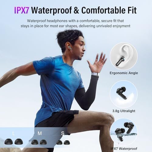 Active Noise Cancelling Wireless Earbuds 48H - Premium Sound - Brand New
