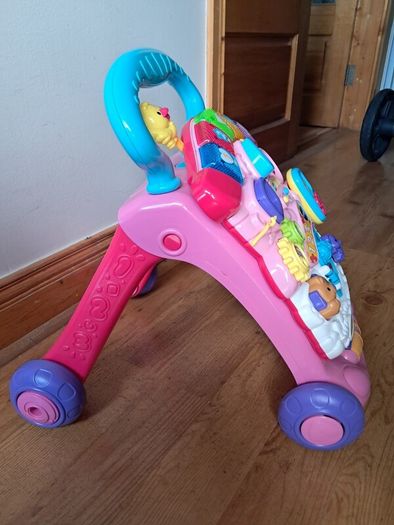 VTech Baby First Steps Baby Walker Pink
