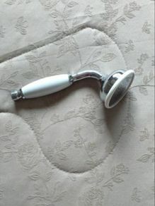 Triton Traditional Shower Handset White/Chrome