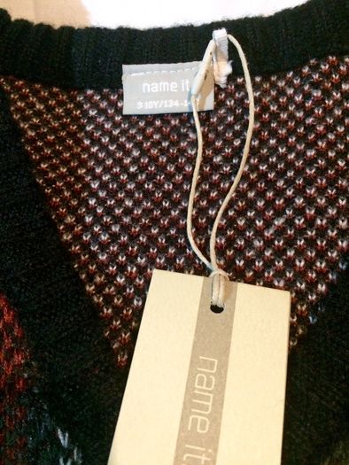 NAME IT Girls Boyfriend Cardigan 9-11 y.o
