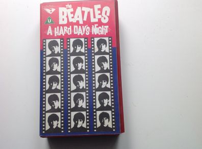 VHS. The Beatles- A Hard Days Night