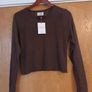 Savida  Isla Fine Knit Brown  Jumper.  S. XL -16.  B.N.W.T Image 2