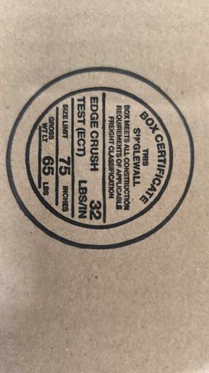 Cardboard Box Single Walled (Used) Pack of 10