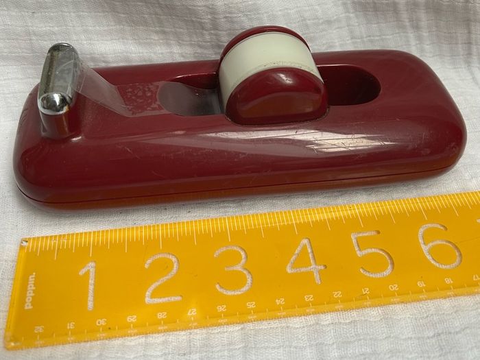 80s Vintage  Art Deco Style  Tape Dispenser