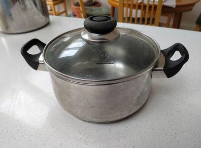 stainless steel pot