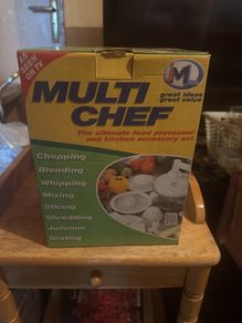 Brand new boxed and unused multi chef