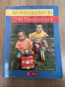 An Introduction to Child Development (2nd ed GC Davenport)