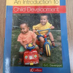 An Introduction to Child Development (2nd ed GC Davenport)