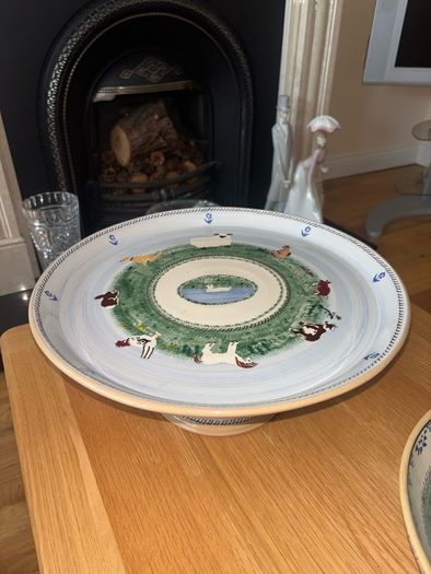 Nicholas Mosse Landscape 14" Cake stand