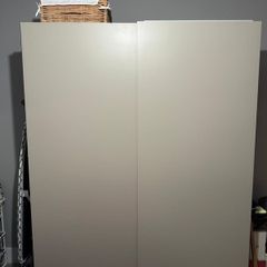 Ikea Pax wardrobe with sliding doors