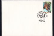 1988 Australia 37c Platypus postal stationary with Taronga Zoo New South Wales pictorial cancel