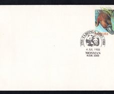 1988 Australia 37c Platypus postal stationary with Taronga Zoo New South Wales pictorial cancel