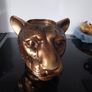 gold candle or plant holder Image 2