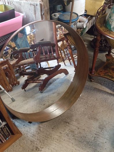 Antique mirror