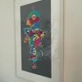 Adrianne Finnerty Original framed print -Spinning a dream Image 3