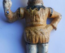 Vintage Cast Iron  Clown or Jester